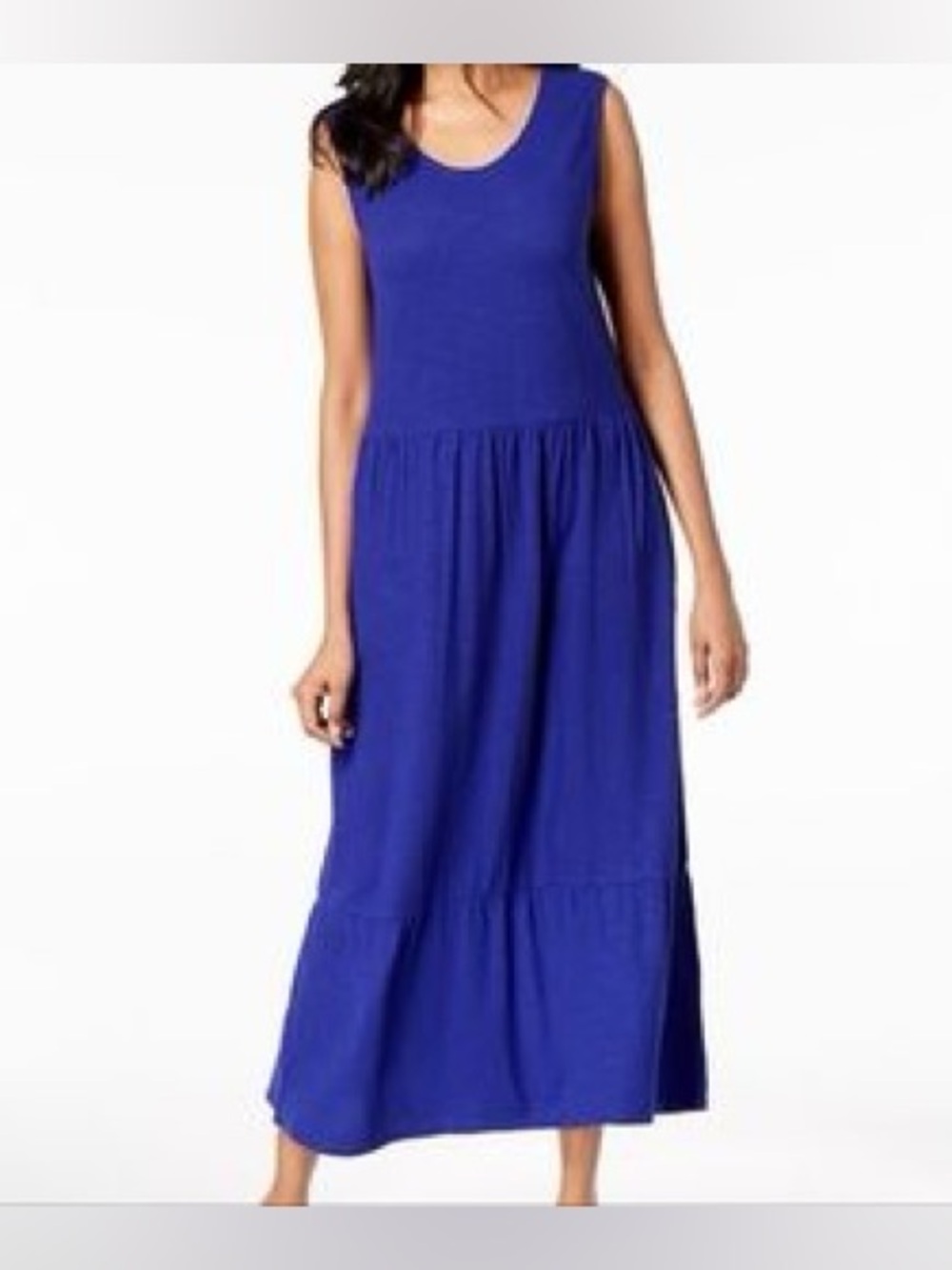Eileen Fisher Organic Cotton Midi Dress